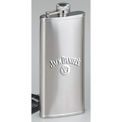 6-1/4" Jack Daniel's Stainless Steel Flask