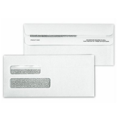 Dual-Window Envelopes - Confidential, Large, Self-Sealing (Imprinted)