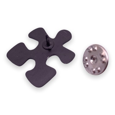 Stock Puzzle Piece Lapel Pin