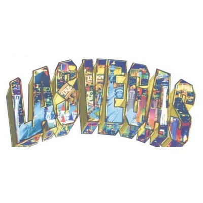 Las Vegas Collage Maxi Magnet (4 Square Inch)