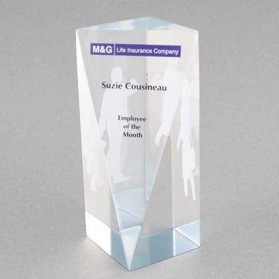 Acrylic Cube 7 Award (2-1/2"x 5"x 2-1/2")