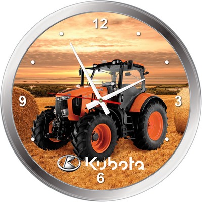 14" Metal Case Clock