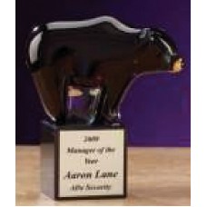 7" Glass Bear Award