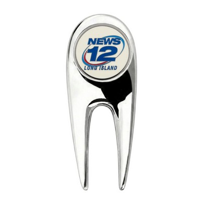 Classic Imported Repair Tool Nickel w/ Enamel Ball Marker