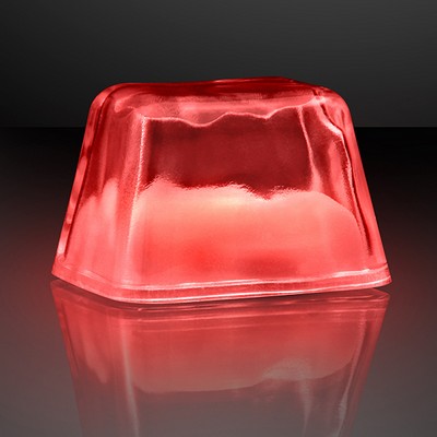 Red Inspiration Ice LED Cubes - PATENT NO. D650,121 - BLANK