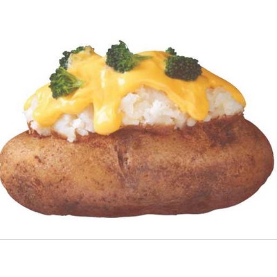 Baked Potato Metal Photo Magnet (2 1/2"x2 1/2")
