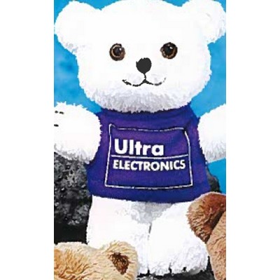 4" Teeny Teddy™ White Bear