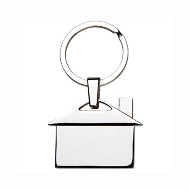 Metal House Keychain (Laser Engrave)