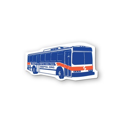 10 to 10.9 Square Inch Custom Shape Vinyl Magnet - 20mil