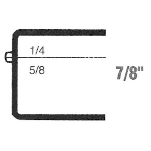 Rigid Clear Hinged Plastic Box (2 3/32"x3"x7/8")