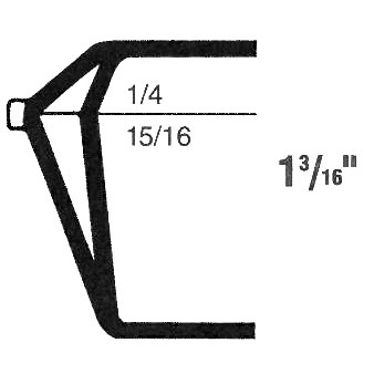 Rigid Clear Hinged Plastic Box (8 1/8"x6 1/4"x1 3/16")