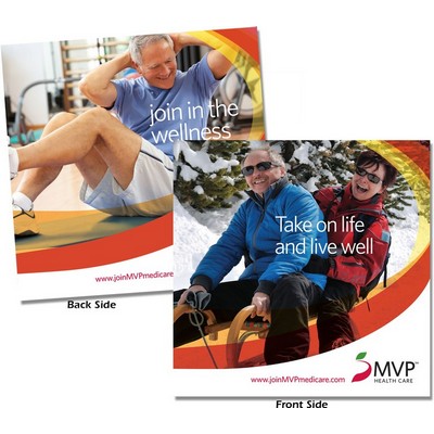 Custom Full Color Static Cling 2 Sided Decal