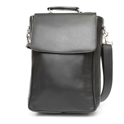 Ashlin® Designer Midnight Black Cabernet Wine Caddy-2 Bottles w/Top Handle