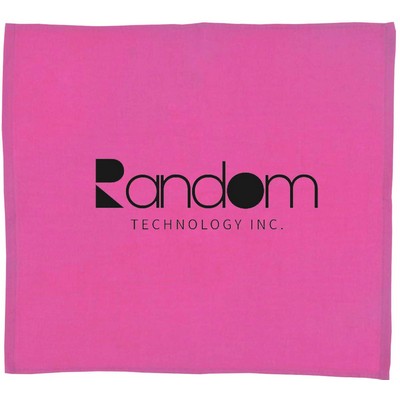 Velour Finish Sport Towel (1-color imprint) - Pink