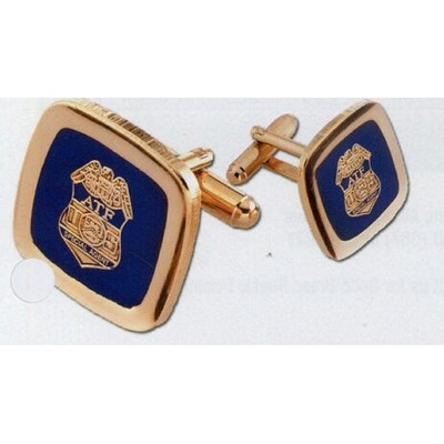 1" Screen Print Cufflinks