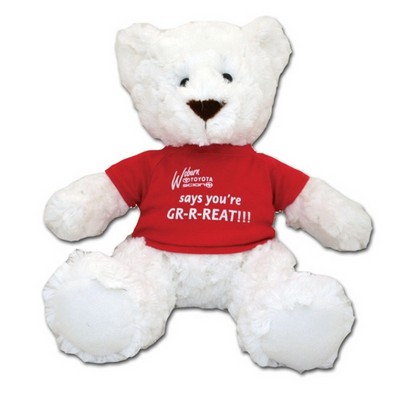 Everyday Critter 11" White Teddy Bear