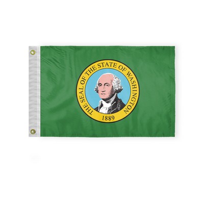 Washington Flags 12x18 inch