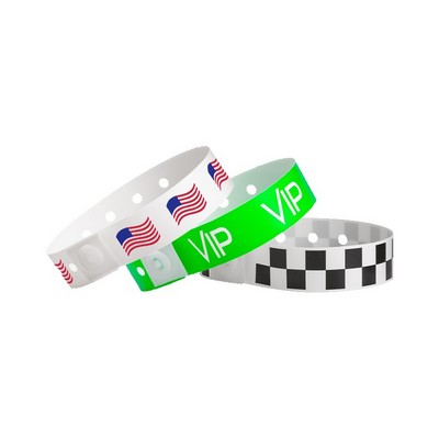 Plastic In-Stock Regular Design Wristbands
