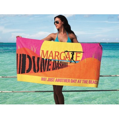Custom Fiber Reactive Beach Towel (35" x 60")