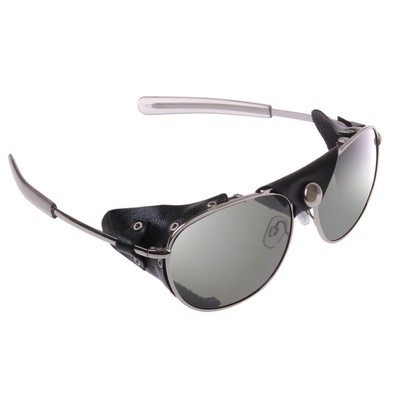 58 Mm Tactical Aviator Sunglasses w/ Wind Guards
