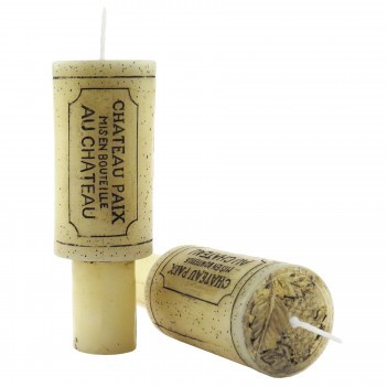 Wine Cork Candle