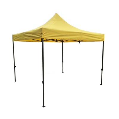K-Strong Pop Up Tent, Yellow, Unimprinted 10'L x 10'W