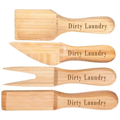 Cheese Mate™ Bamboo Cheese Tools
