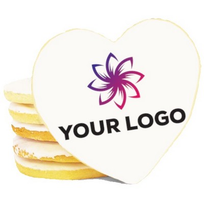 Gourmet Cookies - 3.5" Heart