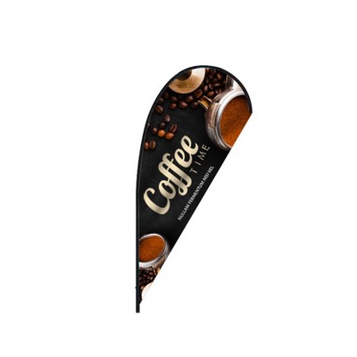 Flex Blade® Flag Only, Single-Sided Teardrop Banner Flag 6'H