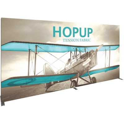 Hopup™ 15' Full Height Straight Display Full Fitted Graphic