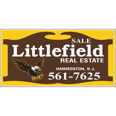4 Mm Corrugated Plastic Outdoor Lawn Sign (60" x 120")