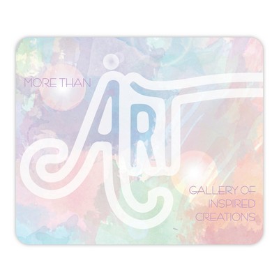 DuraTrac Matte Plus™ Hard Surface Mouse Pad w/Med-Duty Rubber Backing (7.75"x9.25"x1/8")