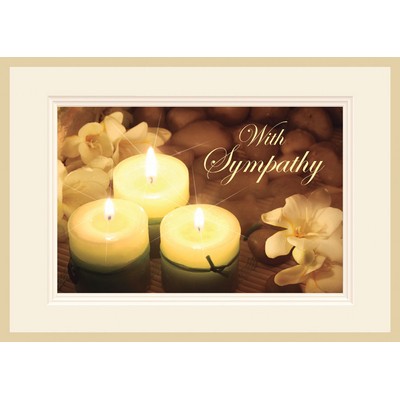 Light A Candle Sympathy Cards