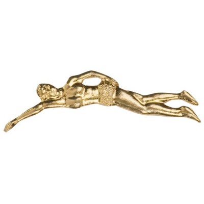 Male Swimmer Lapel Pin