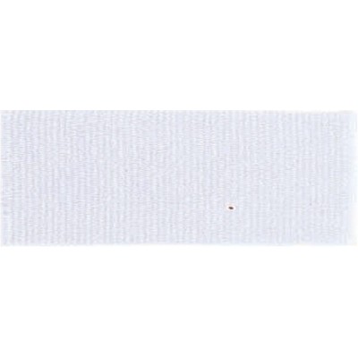 White Neck Ribbon w/Snap Clip (1½")