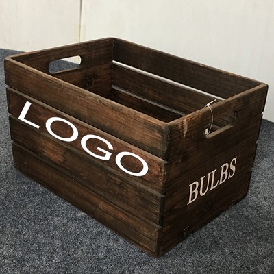 Fir Wood Storage Crate