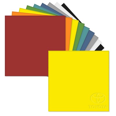 Premium 11" x 11" Debossed Microfiber Cloth