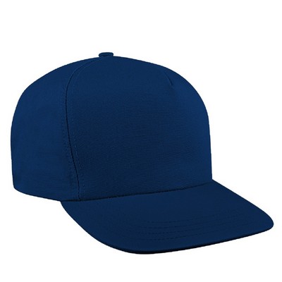 Solid Color Twill Snapback Trucker Cap