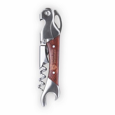 Viski® Admiral™ Double Opener Corkscrew
