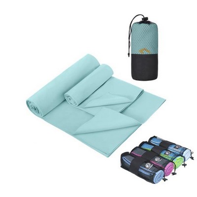 Ultra-Absorbent Microfiber Gym Towel