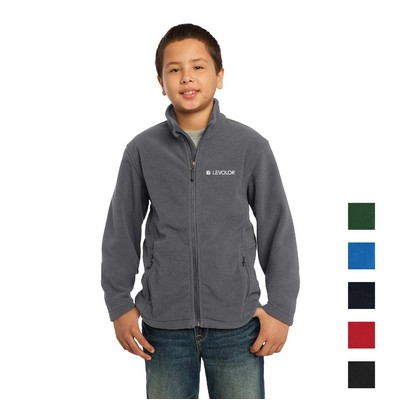 Port Authority® Youth Value Fleece Embroidered Jacket
