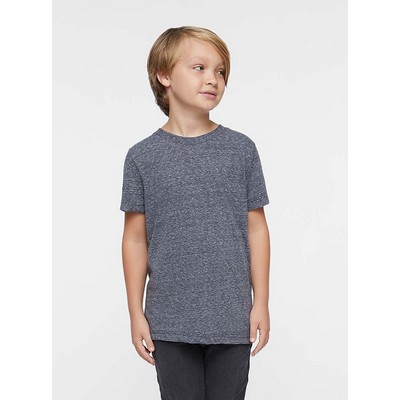 Live & Tell Youth Crew Neck Short Sleeve Harborside Mélange Jersey T-Shirt