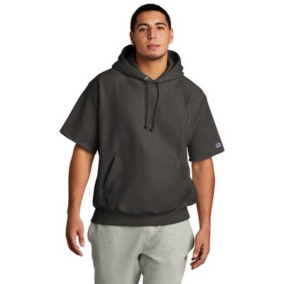 Champion ® Reverse Weave ® Short Sleeve Hooded Sweatshirt