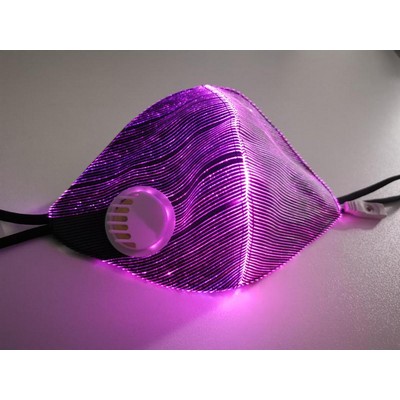 Rechargeable LED Face Mask - Breathing Valve