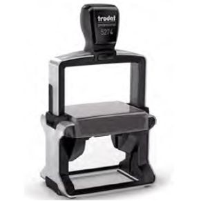 Trodat® Rectangle Heavy Duty Self Inker Stamp with Steel Core (1 1/2" x 2 3/8")