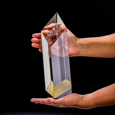 Mikaela Tower Award (8.3" x 2" x 2")