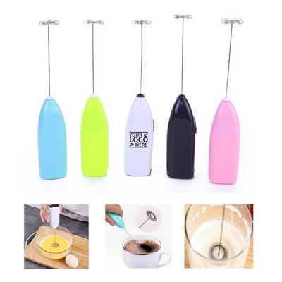 Electric Battery Operated Milk Frother & Coffee Mixer