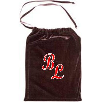 Velvet Embroidered Drawstring Presentation Bag- Holds 10-1/2" x 13" Plaque/Acrylic