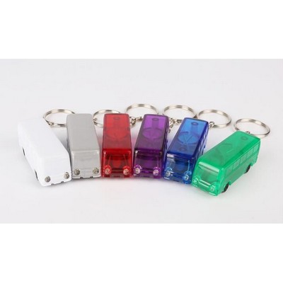 Bus Shape LED Keychain