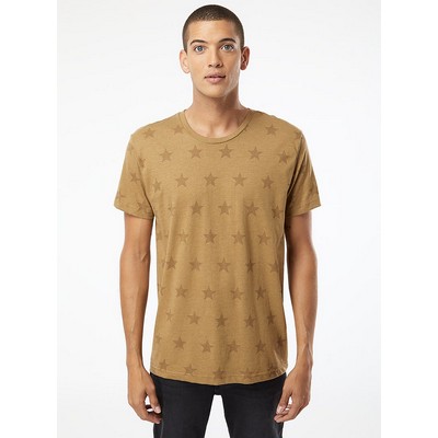 Code Five® Unisex Five Star Crew Neck Short Sleeve Fine Jersey T-Shirt